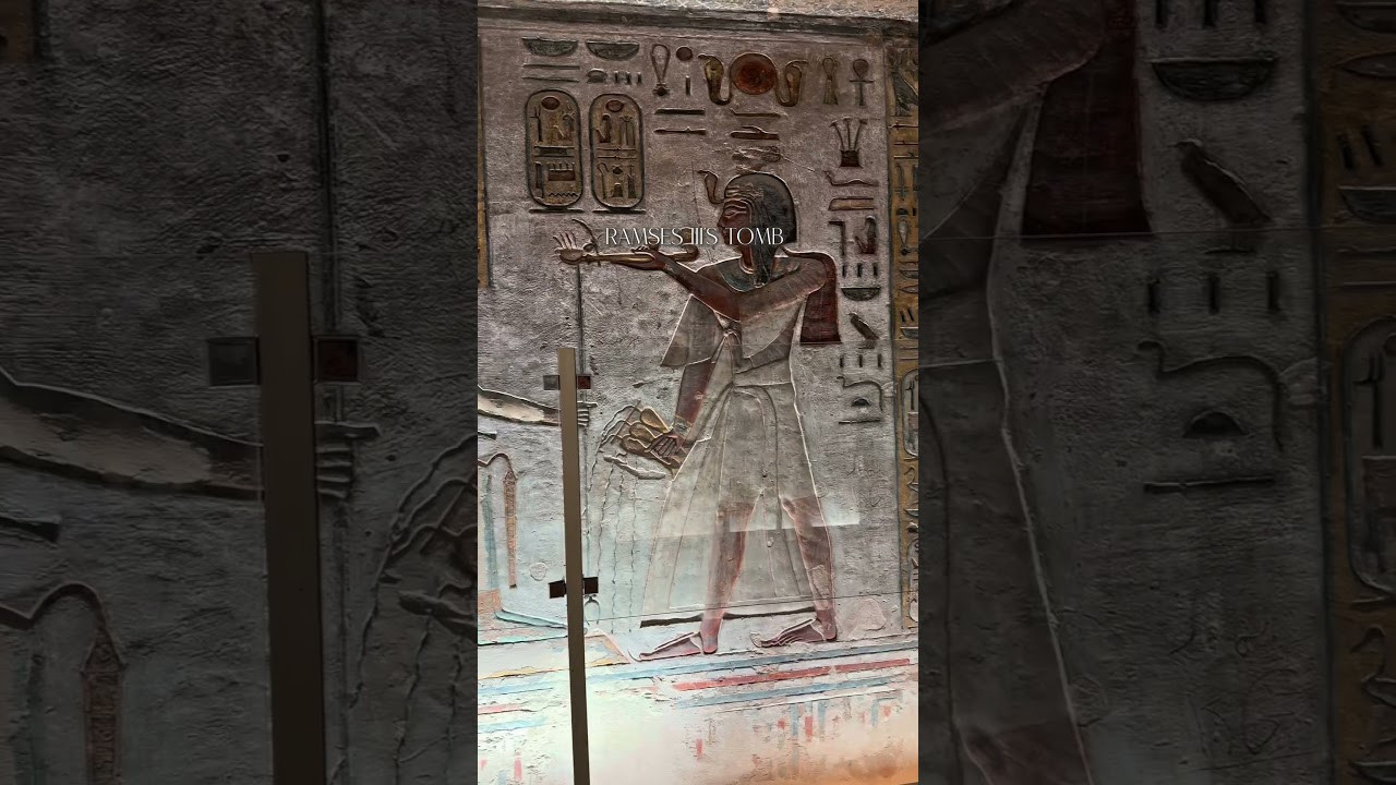 Ramses III’s tomb & Ramses I’tomb.