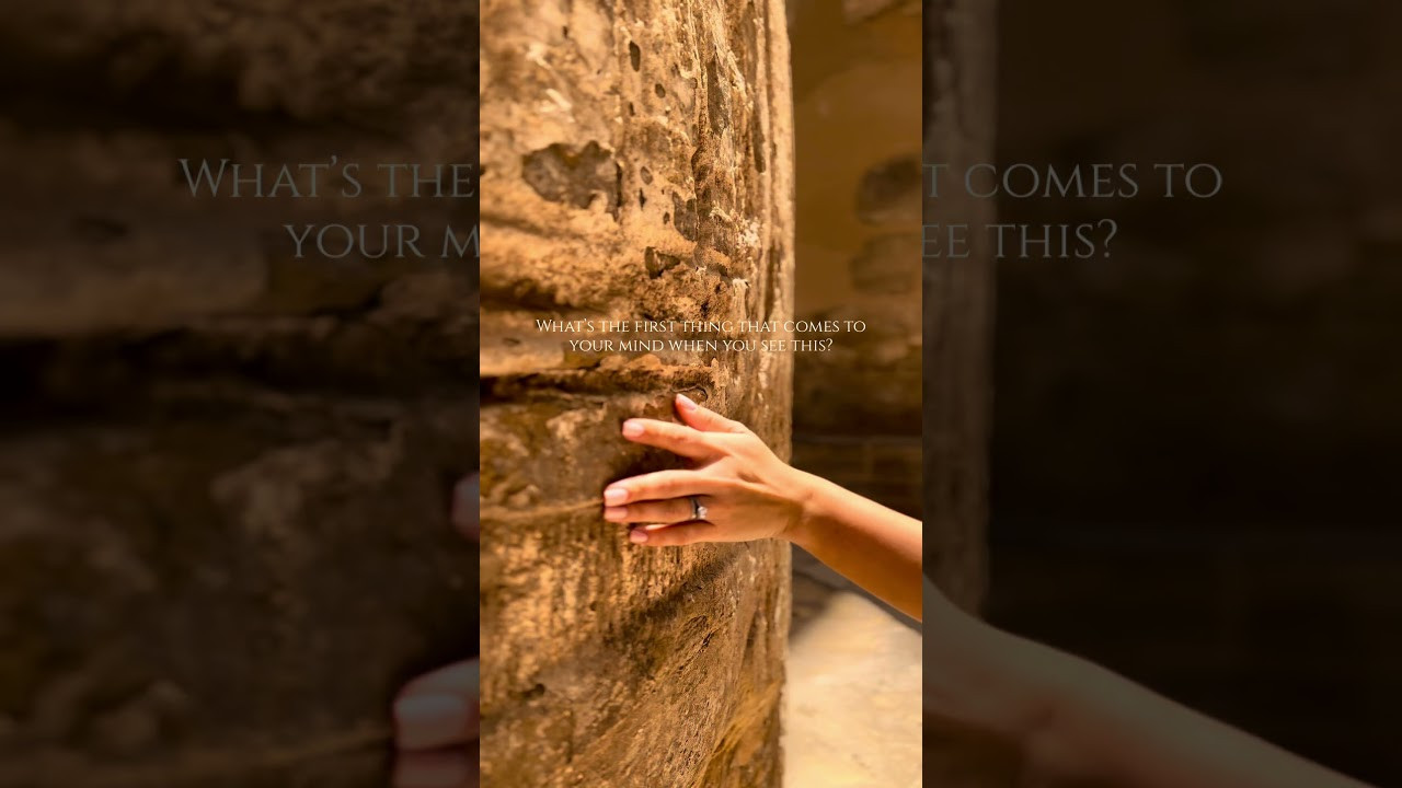 Imagine walking here 3500 years ago